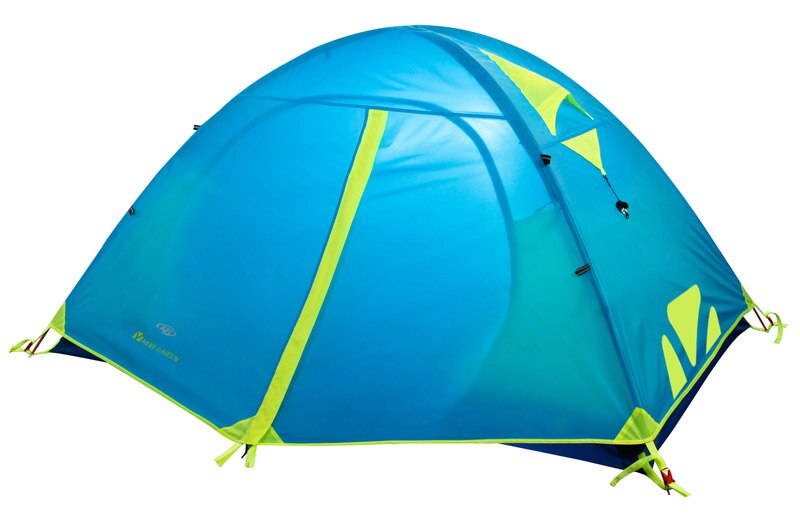 Cheap Goat Tents Mobi Garden Leng Shan 2AIR Update Version Aluminum Pole 2 people 3 season colorful Rainproof Tent Tents 